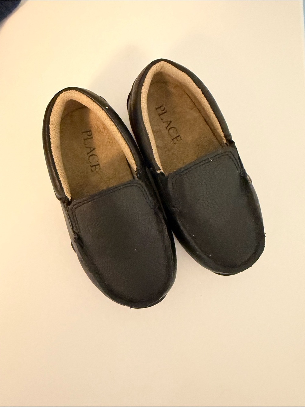 The Children's Place Black Slip-On Kids Loafers